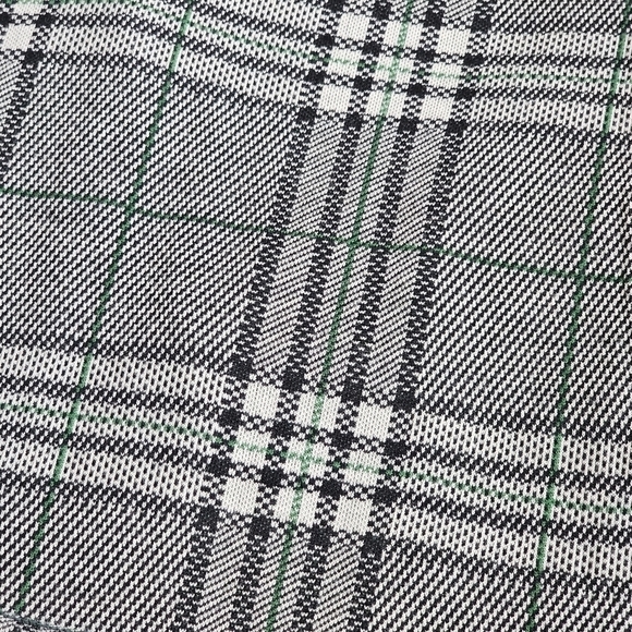 Zara Plaid Wrap Mini Dress Medium - Picture 6 of 8